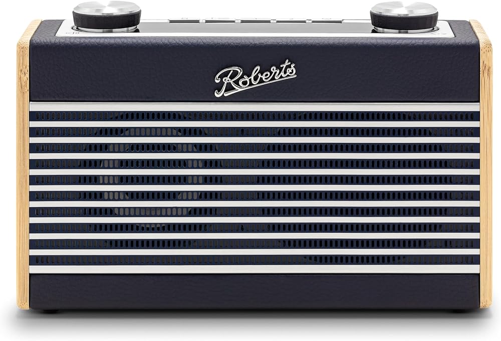 Roberts RAMBLER UNO FM DAB DAB+ Digital Radio with Bluetooth Navy Blue