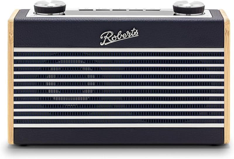 Roberts RAMBLER UNO FM DAB DAB+ Digital Radio with Bluetooth Navy Blue