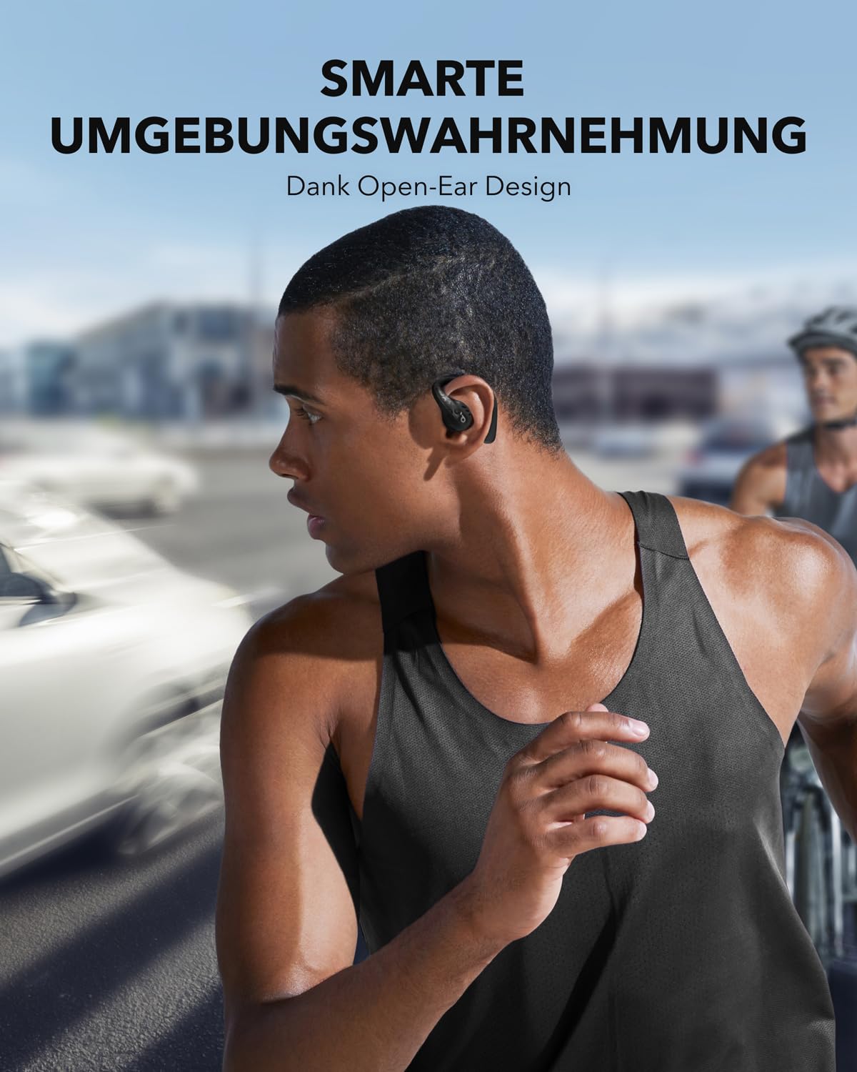 soundcore by Anker AeroFit Pro Open-Ear Kopfhörer, Ultra leicht, Bequem, Ergonomisches Design, Intensiver Sound LDAC, Bluetooth 5.3, IPX5 Wasserschutz, 46h Akku, App, Kabellos 6