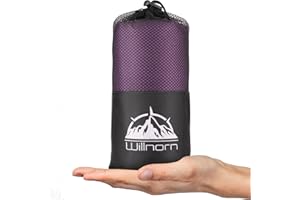 WILLNORN Sleeping Bag Liner,Travel Sheets & Adult Sleep Sack for Backpacking,Hotels & Hostels,Lightweight Single Camping Slee