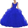 QXMYOO Ball Gown Quinceanera Dresses Sweet 16 Prom Party Princess Dress for Teens