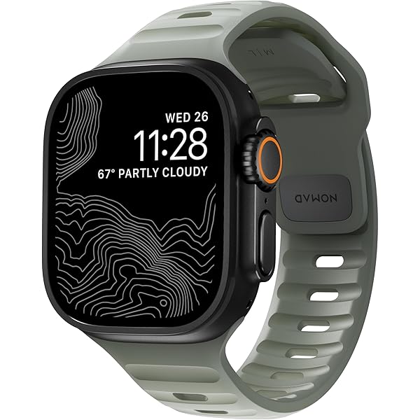 Amazon.com: NOMAD Sport Band for Apple Watch - 41mm/42mm | Black