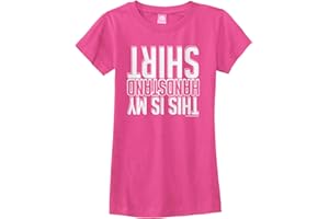 Threadrock Big Girls' This is My Handstand Shirt Fitted T-Shirt