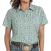 Cinch Women's Arena Flex Multi Print Shirt