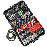 Redgirl 173Pcs Fishing Terminal Tackle Box