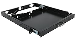 RAISING ELECTRONICS 1U Rack Mount Sliding Keyboard