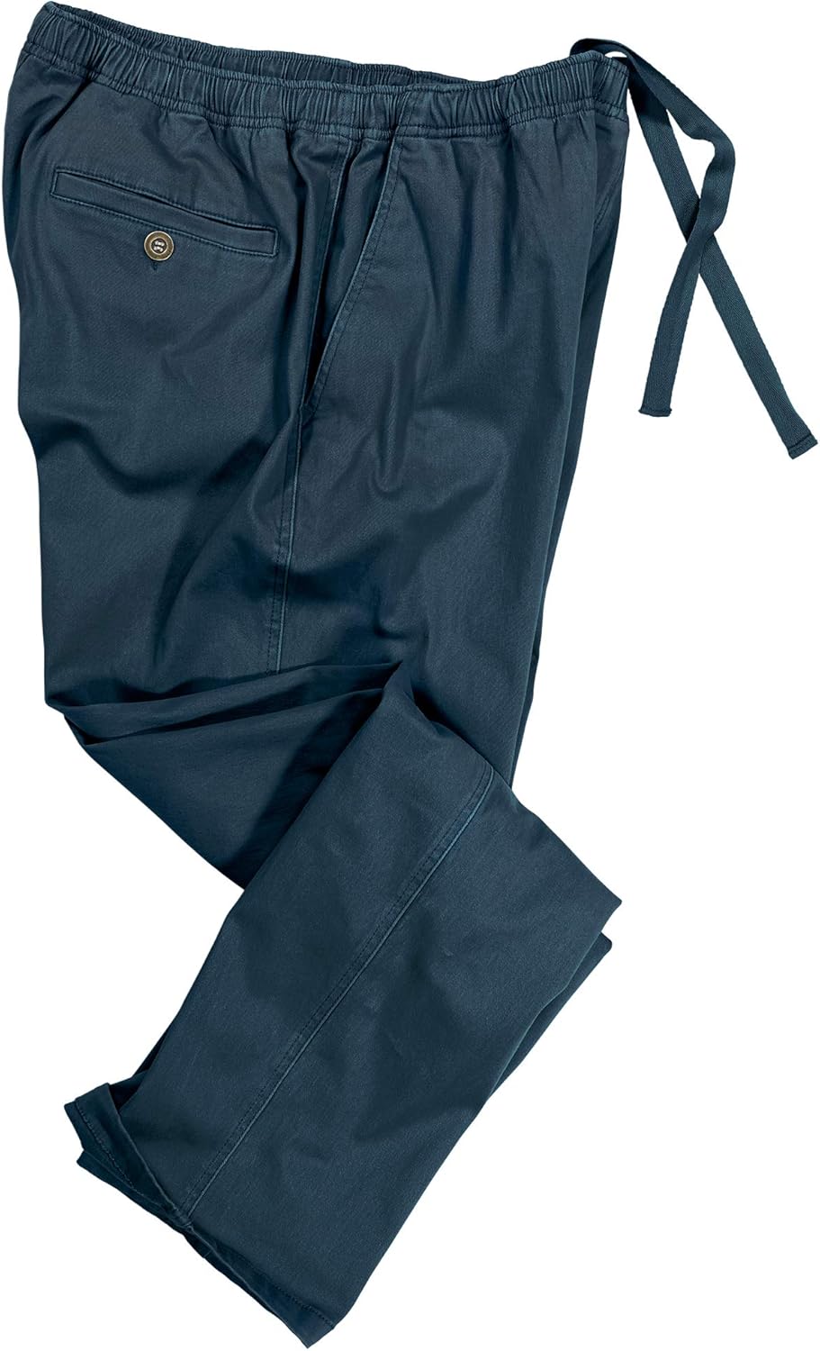 Territory Ahead Mens Casual Cotton Twill Elastic Waist Drawstring Pants 