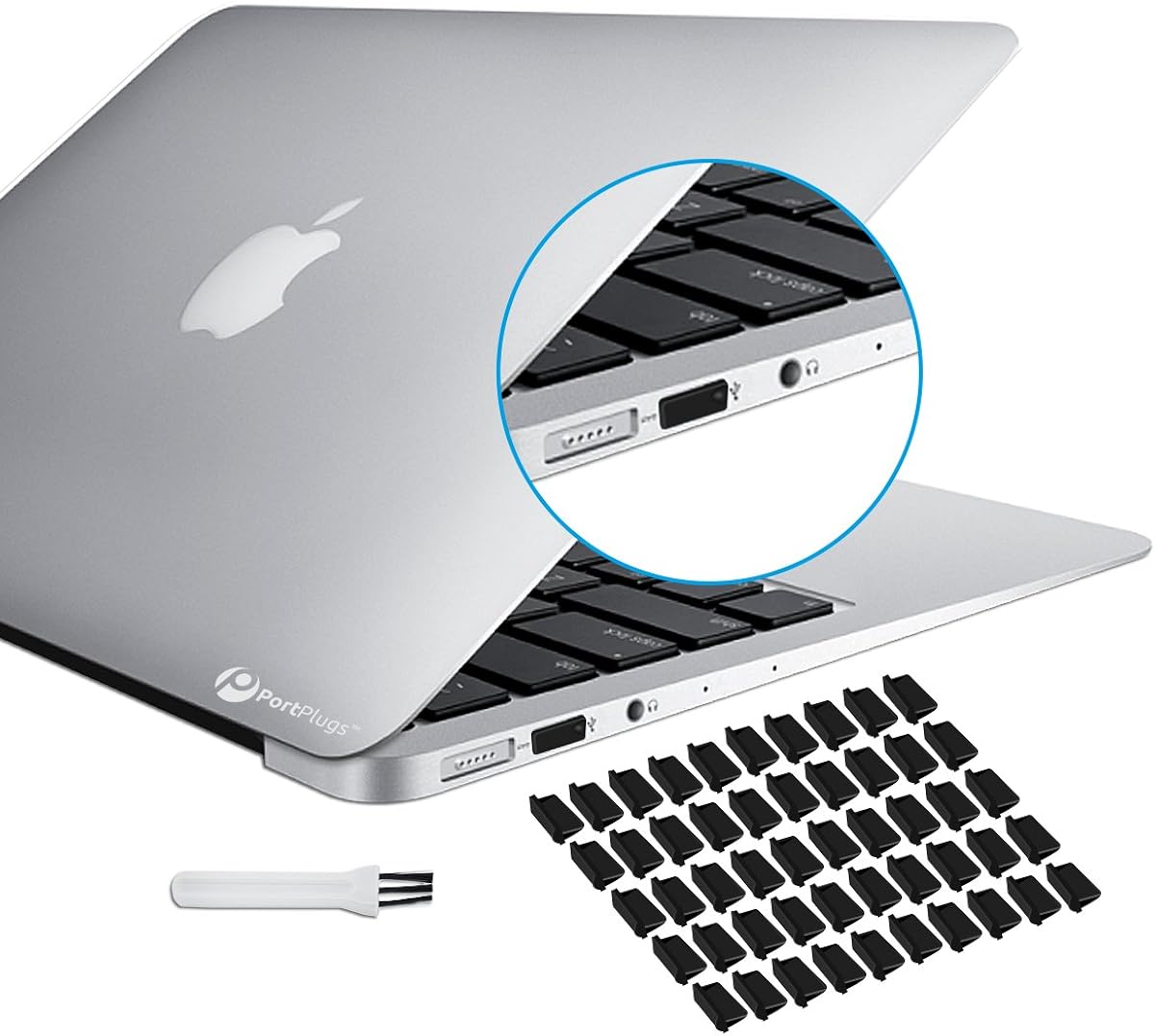 USBA AntiDust Port Plugs (50Pack) TearResistant