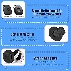2Pack for Tile Mate Case with 3M Adhesive
