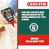 EVO-STIK Wood Glue 250ml Interior Extra Strong Fast Setting Clear Drying view 5