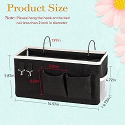 Ozzptuu Bedside Storage Caddy/Bedside Hanging