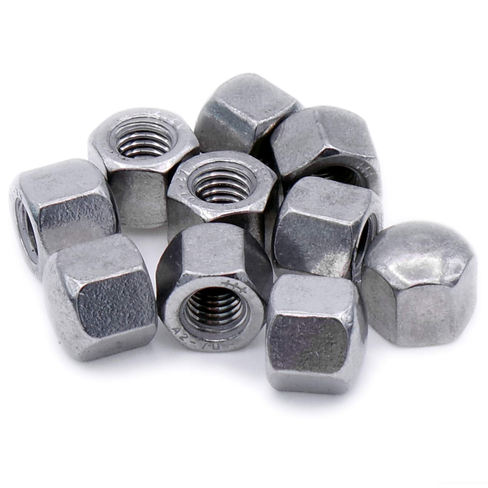M6 (6mm) Hex Cap Nut - Stainless Steel (A2) (Pack of 10)