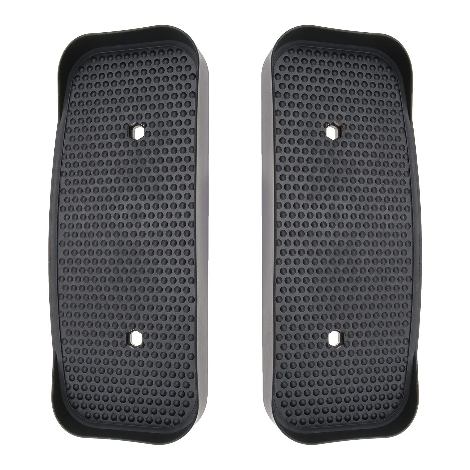 Be In Your Mind Pair of Black Ellipitical Pedals Fitness Pedal Plastic Fitness Equipment Accessories 34.5x15cm Compatible with XS SPORTS CROSS TRAINER