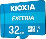 KIOXIA 32GB Exceria microSD U1 Class 10 100MB/s Full HD Video view 2