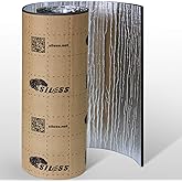 Siless Liner 157 mil (4 mm) 36 sqft Aluminum Foil Finish Car Sound Deadening & Heat Insulation Closed Cell Foam - PE Foam Sou