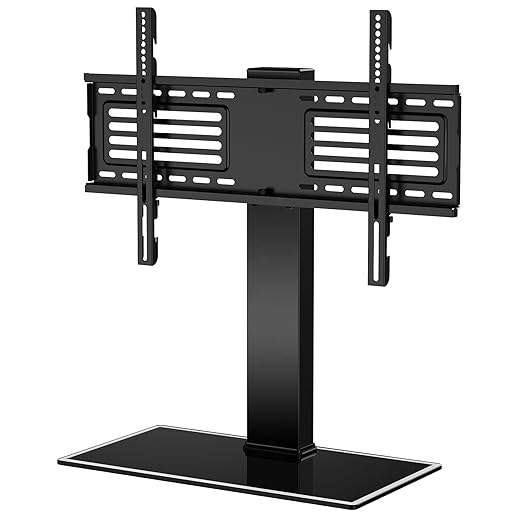FITUEYES Supporto Piedistallo TV, Alta Qualità, Supporto TV da Tavolo