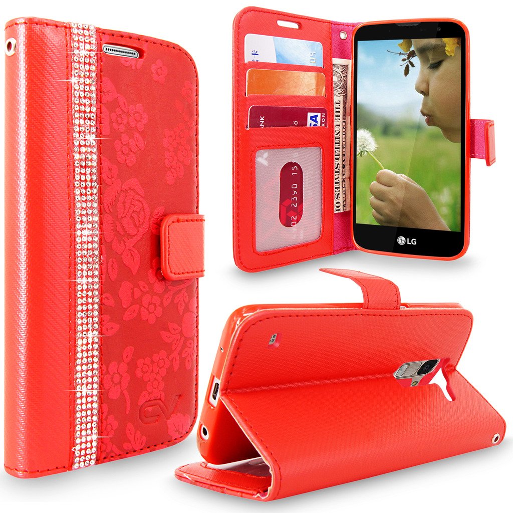 Best lg k7 cell phone leather carry case