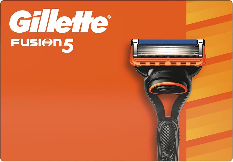 Lamette Fusion 5, 20 Cartucce per Rasoio Barba Uomo, Multicolore