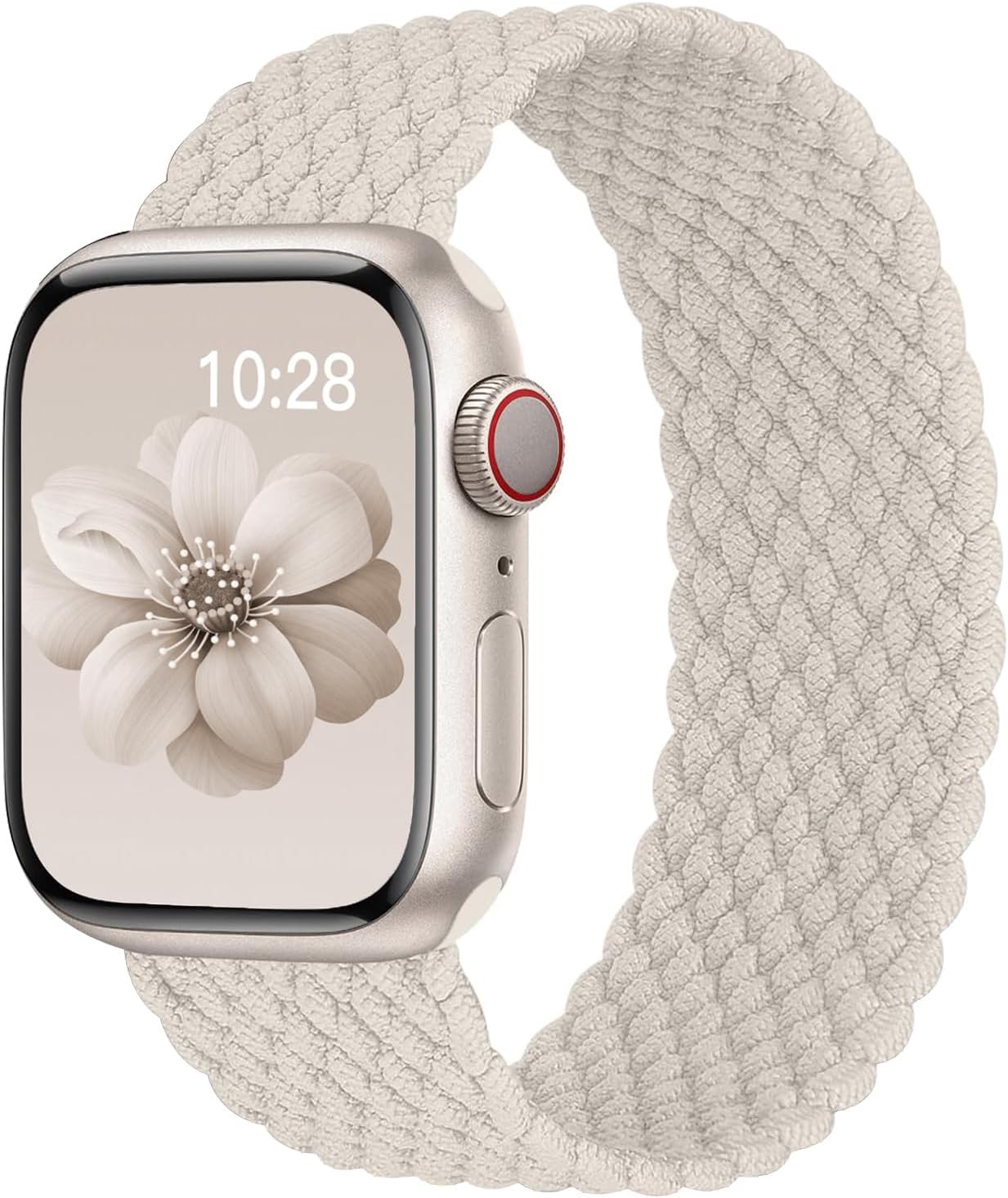 Braided Solo Loop for Apple Watch Band 40mm 42mm 41mm 38mm 44mm 46mm 45mm Ultra/3 2 49mm Men/Women,Stretchy Nylon Sport wristband Strap for iWatch Bands Series 11/10/9/8/7/6 5/4/3/SE 40 44 42 45 46 mm