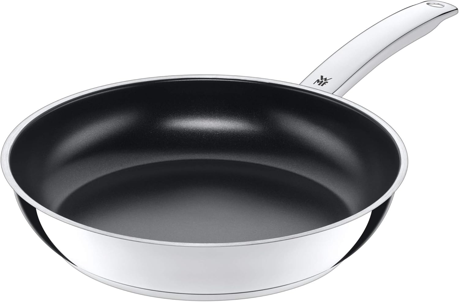WMF Durado Bratpfanne Induktion 26 cm, Cromargan Edelstahl beschichtet, Keramikbeschichtung, backofenfest