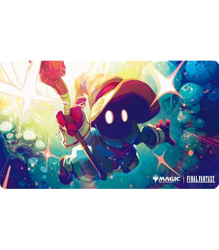 Amazon.com: Ultra Pro MTG Playmat Final Fantasy Vivi, Stray Black