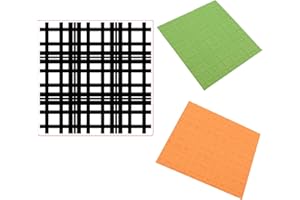 Arbuya Plaid Background Plastic Embossing Folder (5.9"x5.9''| Plaid Pattern) Paper Crafts Embossed Folder for Card Making Scrapbooking