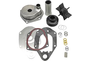 SeaSierra 812966A12 Water Pump Impeller Repair Kit for Mercury 30 35 40 45 50 55 60 HP Outboards Replacement 14334A3 Sierra 1