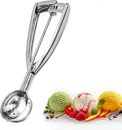Bixel Small Ice Cream Scoop with Trigger 4cm 304 Stainless Steel