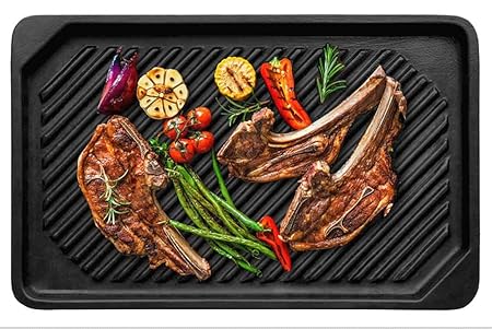 UR-TOPF Keramik-Grill-Platte rechteckig