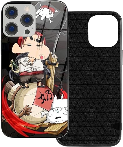 Amazon ワンピース クレヨンしんちゃん 保護 ケース アニメ マンガキャラクター 設計 パターン Iphone ケース と互換性があります Iphone 12 12 Pro 12 Max 12 Mini 耐衝撃性 ガラスバック ソフト Tpu バンパー 電話 ケース 保護カバー