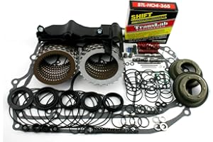 TRANSPARTS WAREHOUSE Compatible With: Honda Accord Odyssey Prelude B6VA BAXA MAXA MDWA Transmission Rebuild Automatic 4spd Deluxe Kit W/Trans Lab Shift Kit