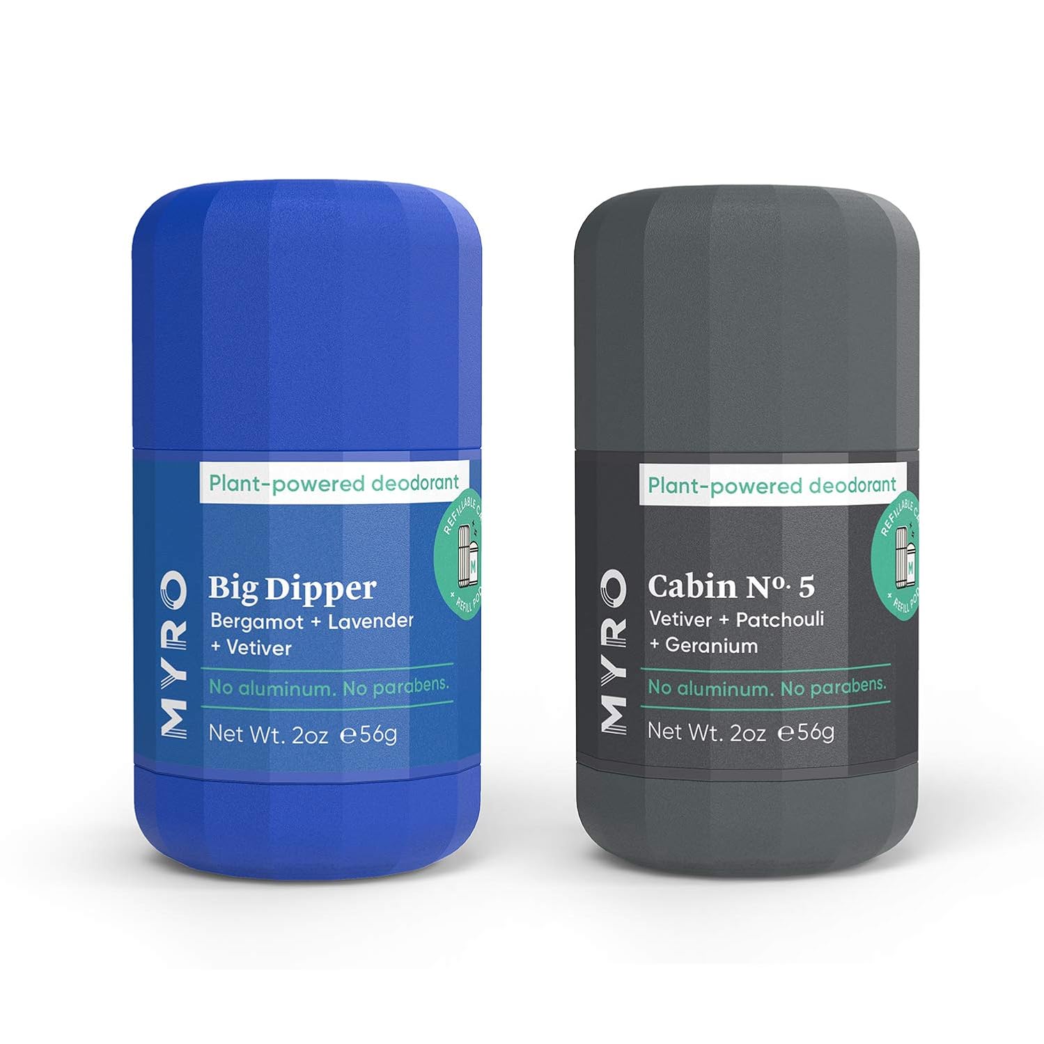 Myro Deodorant Plantbased, Aluminum Free