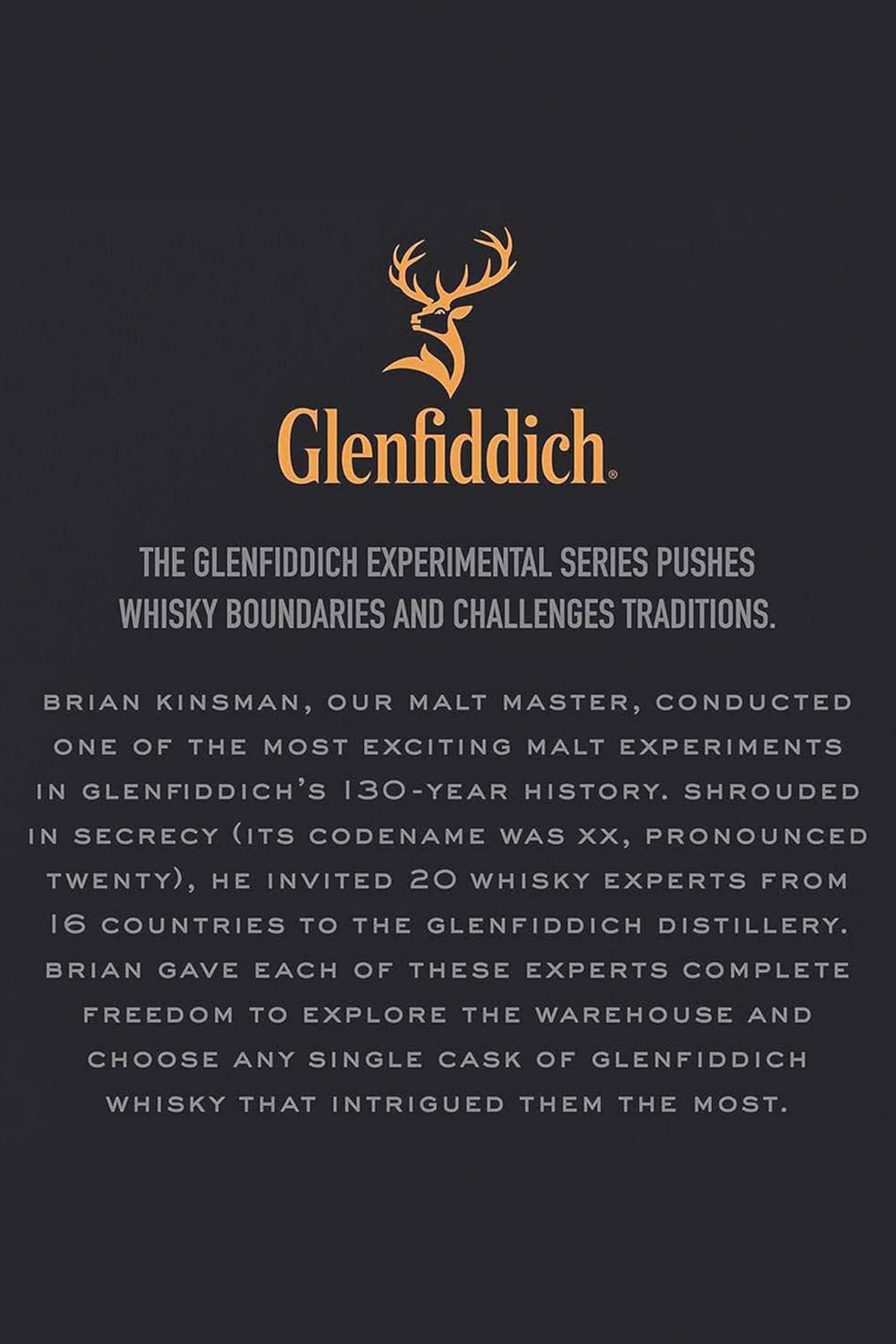 Glenfiddich Single Malt Scotch Whisky Experimental Series Project XX mit Geschenkverpackung, 70cl - limitierte Premium-Auflage 6