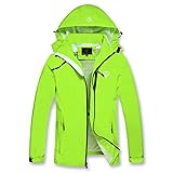 GIISAM Mens Windproof Jacket Waterproof Lightweight