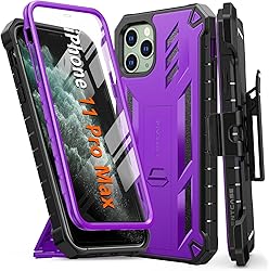 FNTCASE for iPhone 11 Pro Max Case: with Belt-Clip