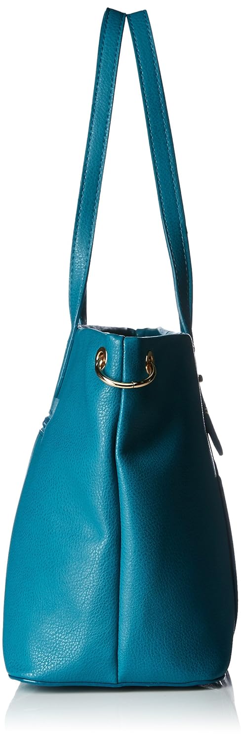 caprese women's satchel (teal)