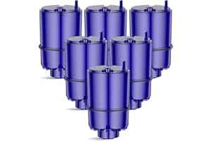 BREAUILL Faucet Water Filter Replacement for All Pur Systems - NSF Certified, Compatible with Pur RF-9999 - 6 Pack