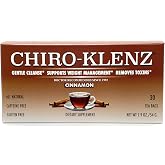 Chiro-Klenz Cinnamon Detox Tea for Colon Cleanse &ndash; Natural Herbal Tea for Women and Men | No Caffeine, or Gluten