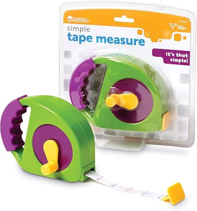 Learning Resources Measure It My Very First Tape Measure 1.2m Imperial Metric