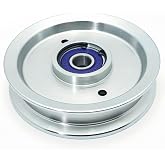 88663 BIGBearing Solid Steel Billet Seamless Rebuildable Idler Pulley | 5-3/4" for Bush Hog Finish Mower Zero Turn MTH600 RDTH72 Rotary Cutters Tri Deck Flex Wing Deck Bushhog