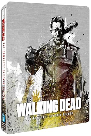 Walking Dead Saison 7 The Walking Dead Season 7 Limited Edition Steelbook Import Blu Ray 6 Blu Ray Amazon De Dvd Blu Ray