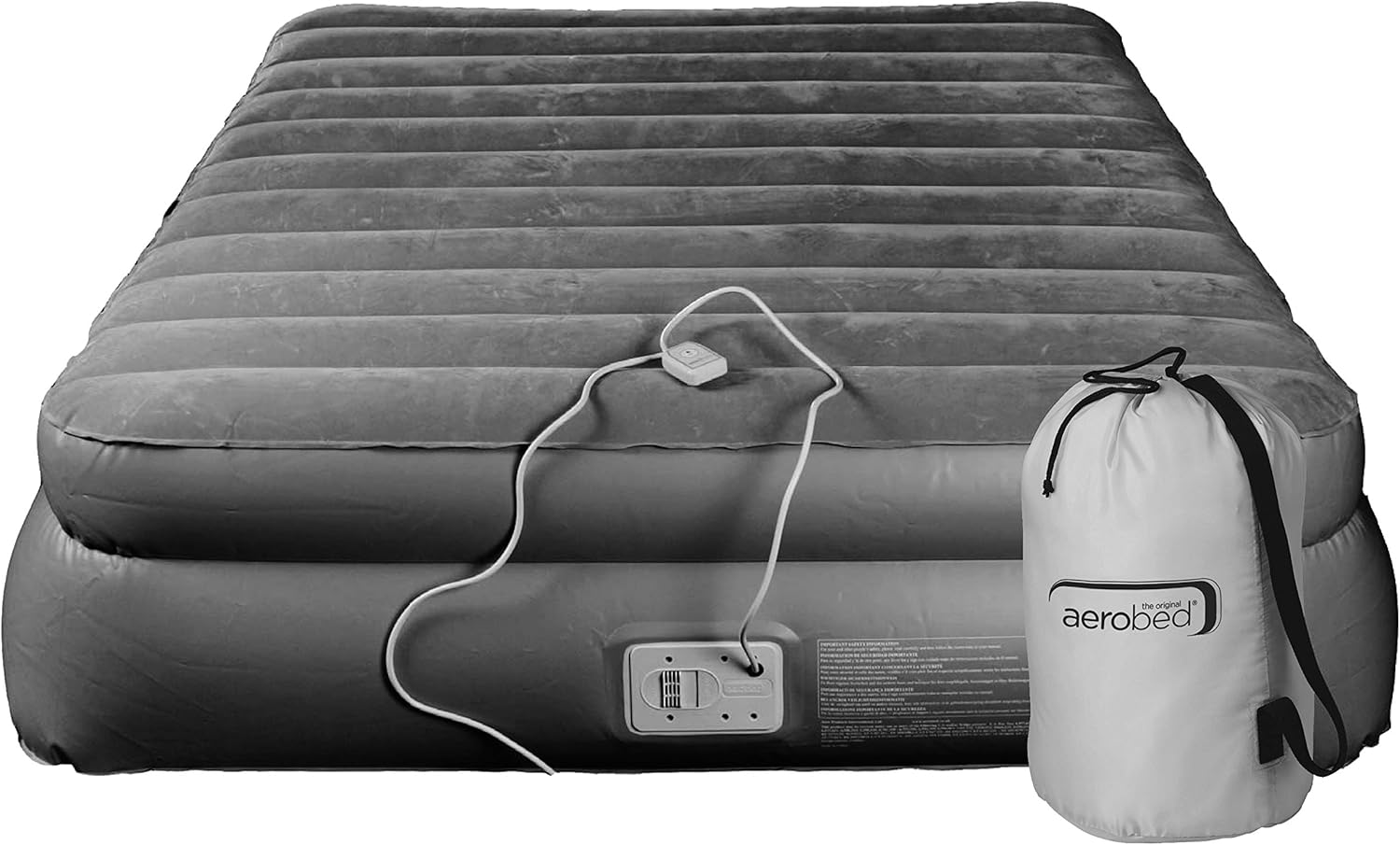 raised air beds single