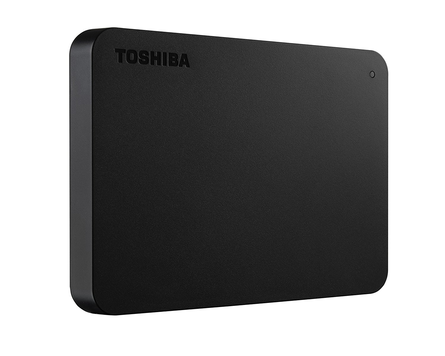 Toshiba Canvio Basics 1TB Portable External Hard Drive 2.5 Inch USB 3.0 - Black - HDTB310EK3AA