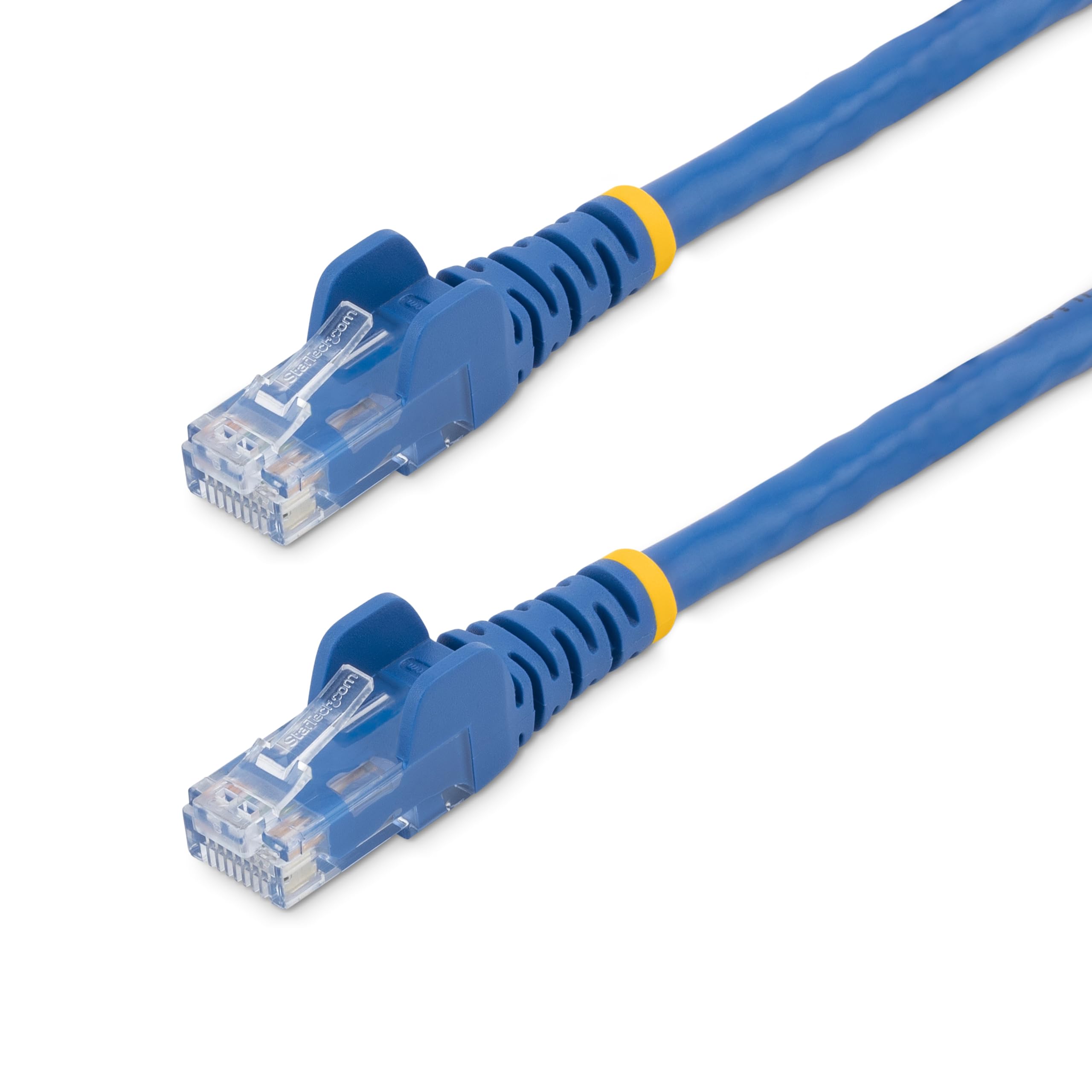 StarTech.com 15 ft CAT6 Cable 10 Pack - Blue CAT6 Patch Cord - Snagless RJ45 Connectors - 24 AWG Copper Wire - Ethernet (N6PATCH15BL10PK) — image 1
