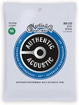 Martin MA180 Authentic Acoustic Strings 12-String Extra Light 0.010-0.047