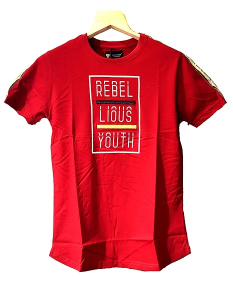 red designer t shirts mens