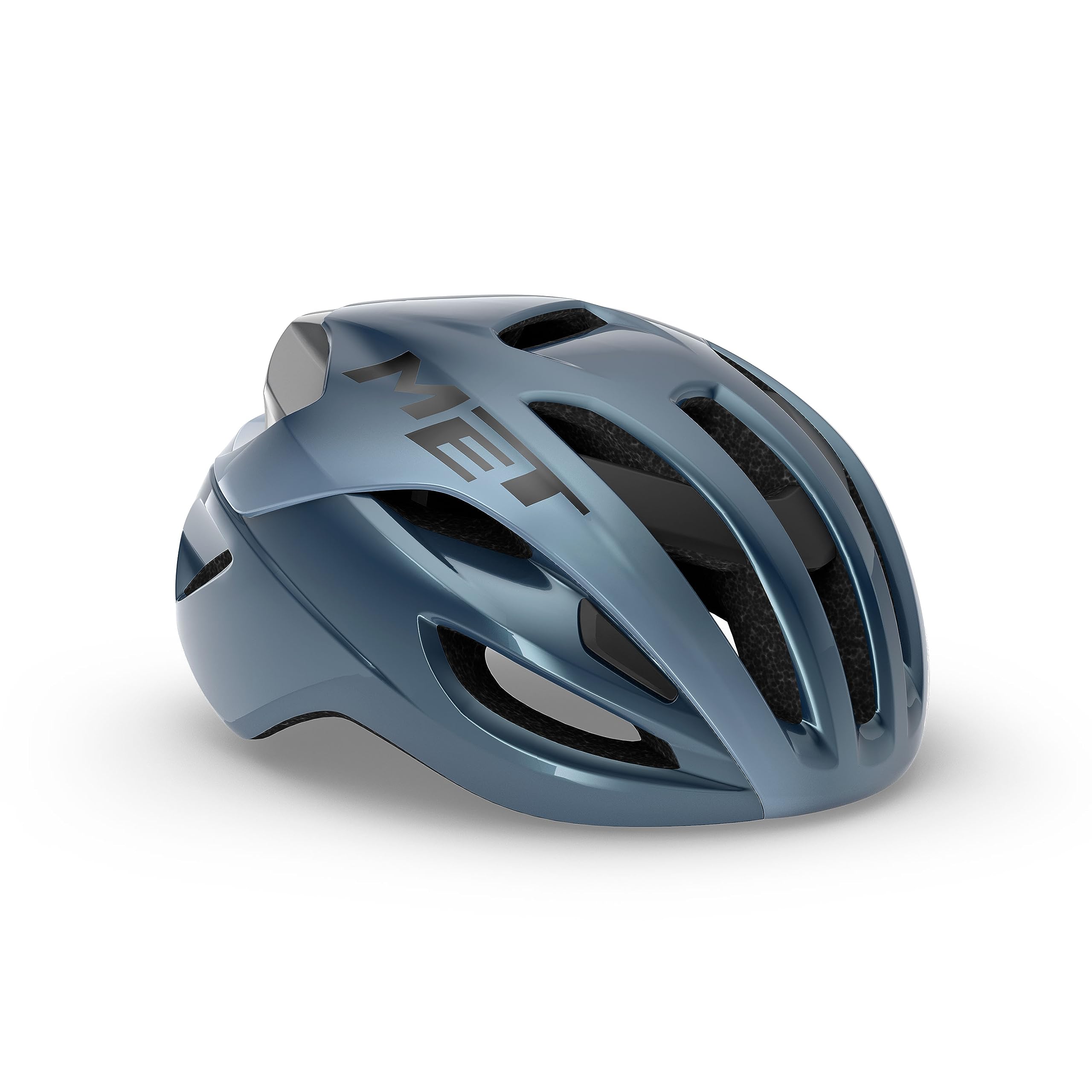 MET Rivale MIPS Road Cycling Helmet, Matt Navy Silver, Size 58-61cm