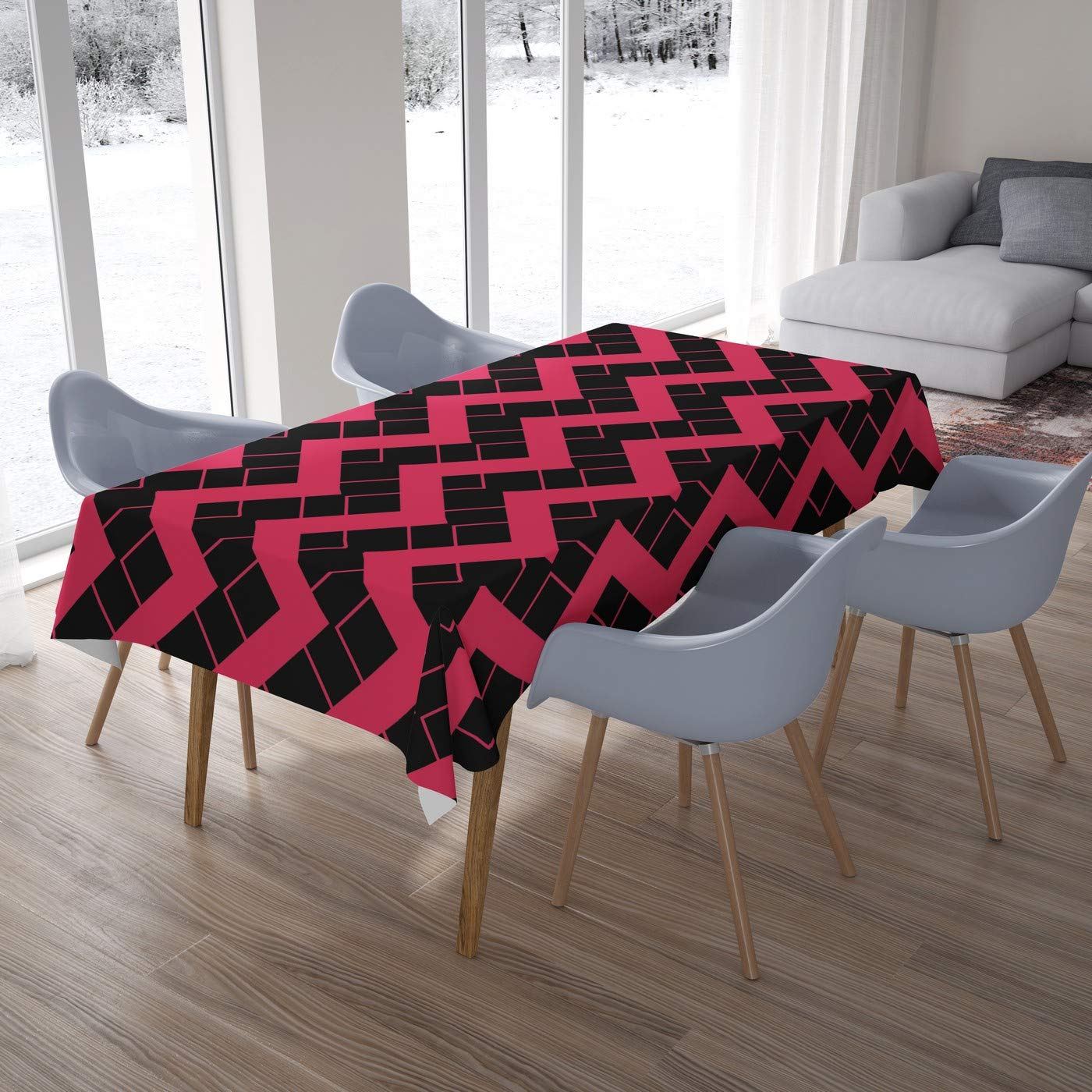 Bonamaison Kitchen Decoration, Tablecloth, 140cm x 200cm - Designed and Manufactured in Turkey