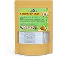 TEWEAE Ginger Foot Pads, Upgrade 2-in-1, Easy to Use, Premium Natural Ingredients Ginger Powder, Bamboo Vinegar Wormwood Foot Pads with ''Stay in Place'' Adhesive (20 Pads)