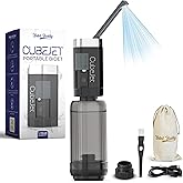 BIDET BUDDY® CubeJet Portable Bidet | Rechargeable Electric Travel Bidet for Travel, Camping & Home | Ultra High Pressure USB-C Hygiene Device with Seat-Bidet-Level Cleaning Power - Obsidian Drift
